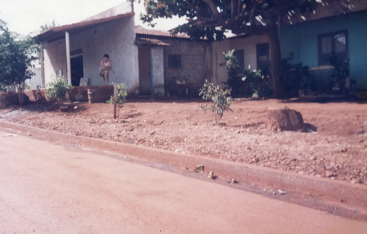 Fachada do Supermercado May em 1989